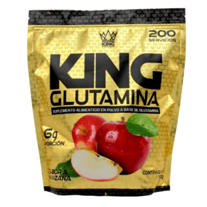 GLUTAMINA MICRONIZADA - SABOR MANZANA