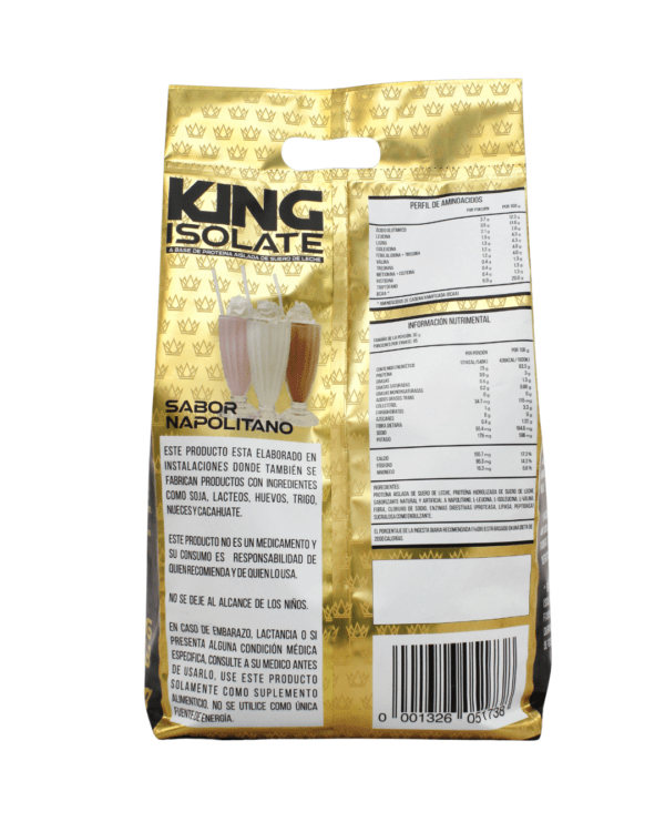 KING ISOLATE 6LB - NAPOLITANO - Imagen 4