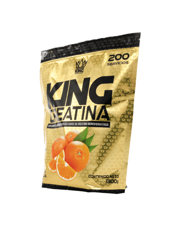 CREATINA MONOHIDRATADA 1.3kg - NARANJA - Imagen 3