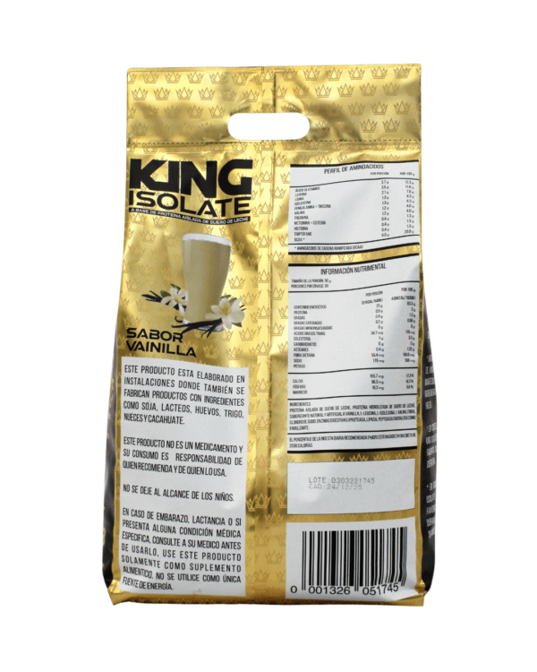 KING ISOLATE 6LB - VAINILLA - Imagen 4