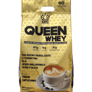 QUEEN WHEY PROTEIN 4LB - CAPUCHINO