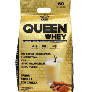QUEEN WHEY PROTEIN 4LB - VAINILLA CANELA