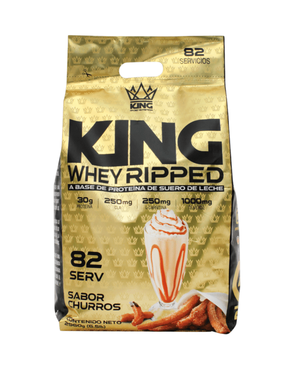 KING WHEY RIPPED 6LB - Sabor Churros