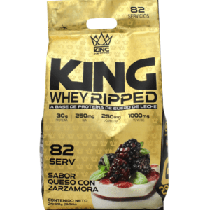 KING WHEY RIPPED 6 lb - Sabor Queso Zarzamora
