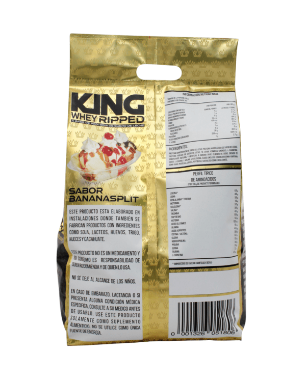 King Whey Ripped Bannana Split - Imagen 4