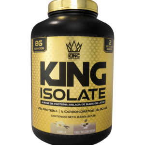 KING ISOLATE 2 SABORES 6LB - VAINILLA - GALLETAS