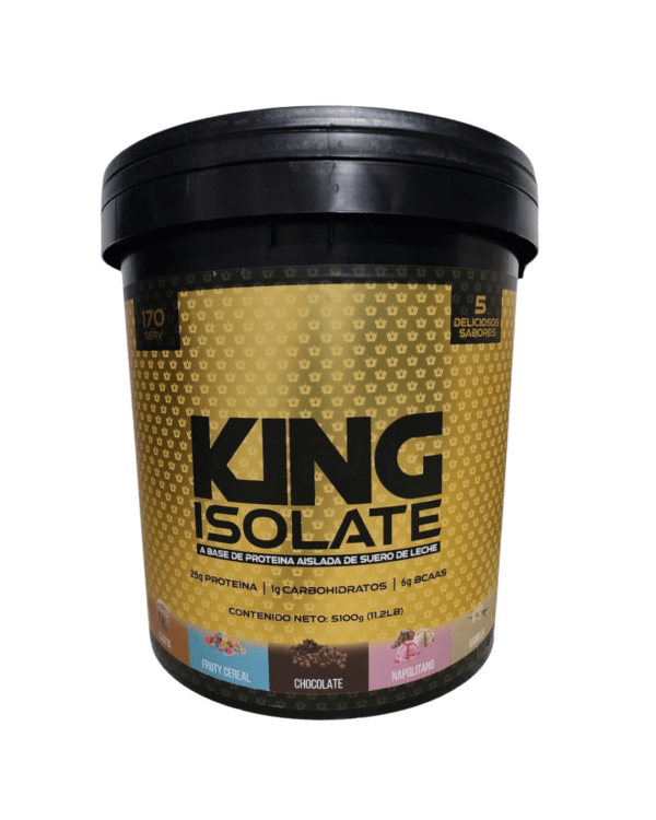 KING ISOLATE 5 SABORES 11.2 LB 5100G