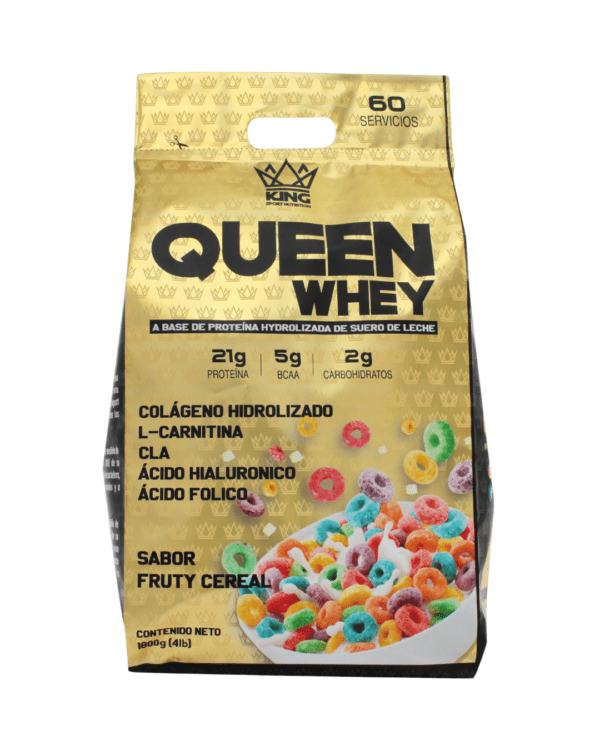 QUEEN WHEY PROTEIN 4LB - FRUTY CEREAL